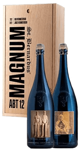 2x St Bernardus Abt 12 Magnum 1,5L con estuche de madera